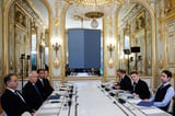 China joins Macron-led video call in rare economic talks ahead of G7 summit in France