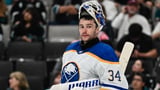 Sabres goalie Alex Lyon could miss start of playoffs with strained lower body muscle
