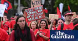Teachers in Victoria strike for first time in 13 years, with classes cancelled at about 500 public schools