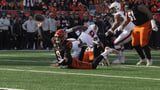 Burrow throws 3 TD passes and Bengals keep playoff hopes alive with 24-6 victory over Browns