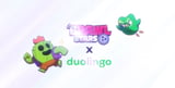 Brawl Stars and Duolingo trade green mascots for crossover September event