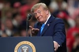"If you don't build a factory in the U.S., 300% of tariffs"...Trump threatens again in midterm election battleground