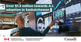 Minister Olszewski announces funding to help Saskatchewan businesses lead in AI innovation