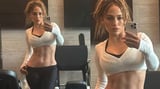 Jennifer Lopez defies age at 56! Flaunts her washboard abs in super hot gym selfie