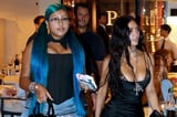 Kim Kardashian's Daughter North, 12, Matches Mom's All-Black Look with Corset and Boots for Night Out in Rome