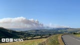 Major incident declared over large-scale wildfire on Tintwistle Moor
