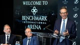 The home of the NHL's Tampa Bay Lightning renamed Benchmark International Arena