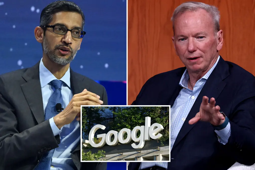 Ex-Google CEO blames 'working from home' for tech giant lagging in AI race