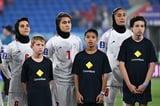 Iranian Women's Soccer Team Stand Silent During National Anthem