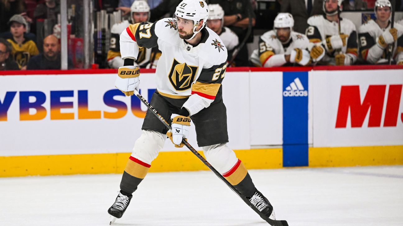 Golden Knights sign D Shea Theodore to 7-year, $51.9M extension - ESPN