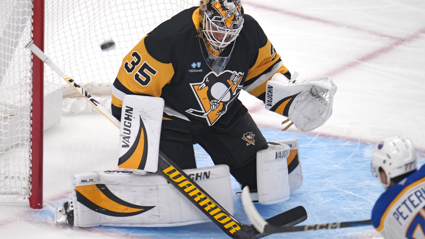 Penguins send struggling goalie Tristan Jarry back to Pittsburgh to get in individual work