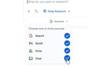 Google Gemini can now do deep research on your Gmail and Drive data