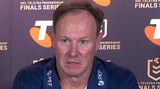 ‘We don’t care’: Knights coach’s powerful response to question... and cheeky Ponga moment