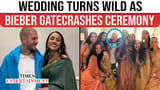 Justin Bieber’s Surprise Entry At LA Wedding Goes Viral
