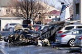 Small plane with 5 people aboard crashes near airport in southern Pennsylvania