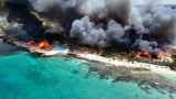Drone video captures beach hotel fire in Dominican Republic | CNN