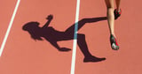 A Maine pole vaulter cleared the bar to win the state title. Waiting below was Donald Trump.