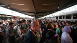 ‘It’s time to say goodbye’: Hundreds farewell the last V-set train