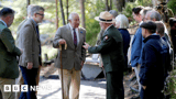 King Charles visits Cairngorms after summer wildfire