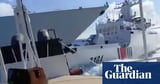 Chinese warship crashes into own coast guard vessel while chasing Philippines boat in South China Sea