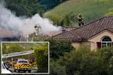 Small plane crashes into Simi Valley neighborhood in Southern California