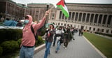 At Columbia, the Protests Continued, With Dancing and Pizza