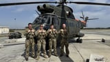 Puma helicopters' farewell flypast across Cyprus after remarkable 54 years of service
