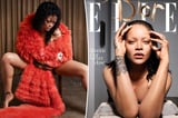 Rihanna covers Elle’s September issue in nothing but a Dior headpiece