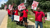 AT&T workers in NC strike over contract as pockets of Triangle, Charlotte see outages