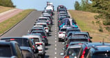 Easter getaway drivers warned they face gridlock - traffic jam blackspots named