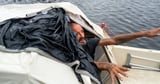 A Florida man riding out Hurricane Milton on his boat alarms TikTok and local officials