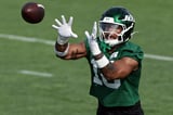 Jets rookie tight end Kenyon Sadiq has a setback in return from hernia surgery, out 'a little bit'