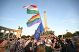 Tens of thousands rally against Hungary PM Orban's media spending