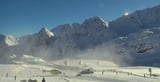 Horror moment avalanche barrels down tourist mountain in Austria sweeping away skiers & sparking frantic...
