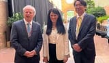 Mashat holds meetings with government, development partners