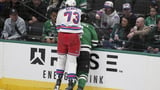 Rangers forward Matt Rempe suspended for eight games for elbow on Heiskanen