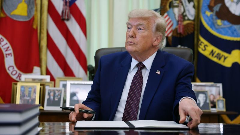 Trump makes it easier to fire 8,000 federal workers