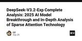 DeepSeek-V3.2-Exp Complete Analysis: 2025 AI Model Breakthrough and In-Depth Analysis of Sparse Attention Technology