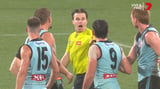 AFL umpire Nick Foot’s microphone audio unavailable as Zak Butters’ fight to clear his name takes twist