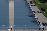 Trump administration won't seek new bids to repair the Reflecting Pool | AP News