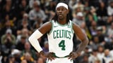 Jrue Holiday injury: Celtics guard out indefinitely with 'dead arm' as team being cautious down the stretch