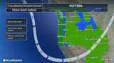 Multiple Pacific storms to bring taste of winter from California to Montana