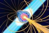 Blades of light: A tabletop method for generating megatesla magnetic fields