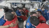 Crew Dragon brings four long-duration crew members to space station