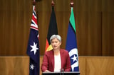 Australia suggests it could recognise Palestinian statehood but Hamas should have no role to play