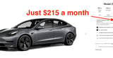 Tesla offers used car leases with $0 down as it desperately tries move cars