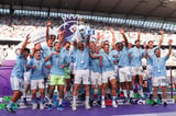 Manchester City win Premier League title for fourth successive year