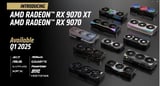 AMD says Radeon 9070 GPUs are coming in March