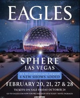 The Eagles add February Las Vegas Sphere shows - UPI.com