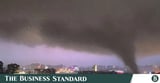 Tornadoes wreak havoc across central China as Typhoon Bavi looms offshore